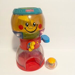Fisher Price Roll-a-Round Swirlin’ Surprise Gumball Machine with 1 Gumball 2000s